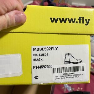 London fly suede boots